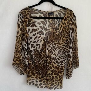 JKLa California sizes smallLeopard Print Women's Top